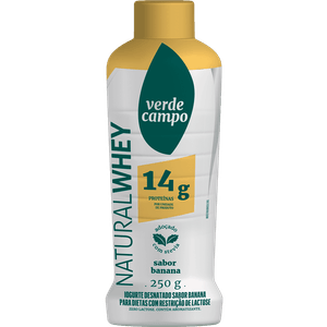 IOGURTE VERDE CAMPO WHEY LACFREE 14G PROT 250G BANANA